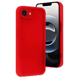 Newface Iphone 16E Kılıf Viera Silikon - Kırmızı