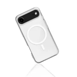 Newface Iphone 17 Air Kılıf Magneticsafe Şeffaf Silikon - Şeffaf