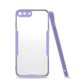 Newface Iphone 7 Plus Kılıf Platin Silikon - Lila