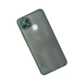 Newface Realme C21 Kılıf Montreal Silikon Kapak - Yeşil