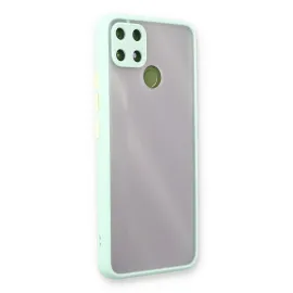 Newface Realme C25 Kılıf Montreal Silikon Kapak - Turkuaz