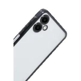 Newface Samsung Galaxy A07 4G Razer Lensli Silikon - Siyah