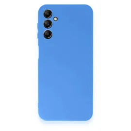 Newface Samsung Galaxy A24 4G Kılıf First Silikon - Mavi