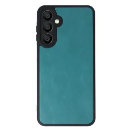 Newface Samsung Galaxy A55 5G Kılıf Aras Deri Kapak - Açık Yeşil