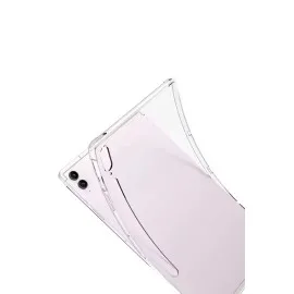 Newface Samsung Galaxy Tab S10 Fe Plus 13.1 Kılıf Anti Şeffaf Tablet Silikon - Şeffaf