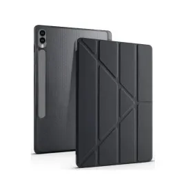 Newface Samsung Galaxy X610 Tab S9 Fe Plus 12.4 Kılıf Kalemlikli Mars Tablet Kılıfı - Siyah