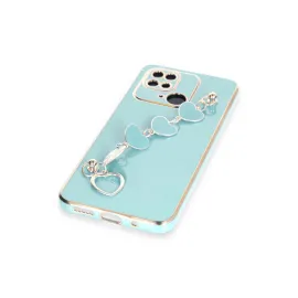 Newface Xiaomi Redmi 10C Kılıf Esila Silikon - Su Yeşili