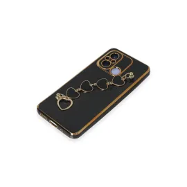 Newface Xiaomi Redmi 12C Kılıf Esila Silikon - Siyah