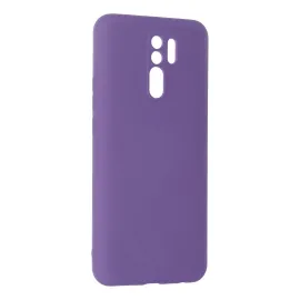 Newface Xiaomi Redmi 9 Kılıf Nano Içi Kadife Silikon - Mor