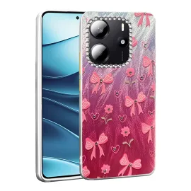 Newface Xiaomi Redmi Note 14 4G Kılıf Blade Aynalı Desenli Kapak - Desen 3