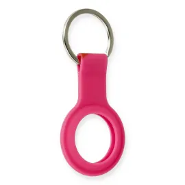 Newface Airtag Silikon Kılıf - Pembe