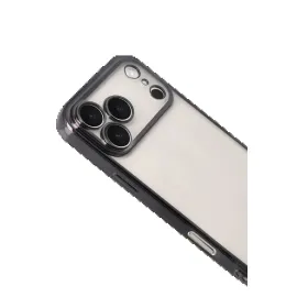 Newface Apple Iphone 17 Pro Max Razer Lensli Silikon - Siyah