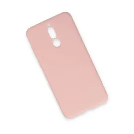 Newface Huawei Mate 10 Lite Kılıf Nano Içi Kadife Silikon - Pudra