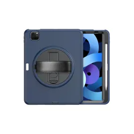 Newface iPad Pro 11 (2018) Kılıf Hand Strap Tablet Kılıfı - Lacivert