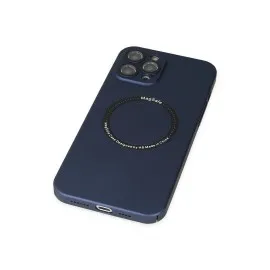 Newface Iphone 12 Pro Kılıf Jack Magneticsafe Lens Silikon - Lacivert