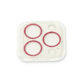 Newface iPhone 13 Pro Shine Kamera Lens Koruma Cam - Pembe