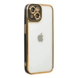 Newface Iphone 14 Plus Kılıf Liva Lens Silikon - Siyah