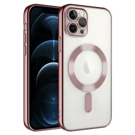 Newface Iphone 14 Pro Max Kılıf Kross Magneticsafe Kapak - Rose