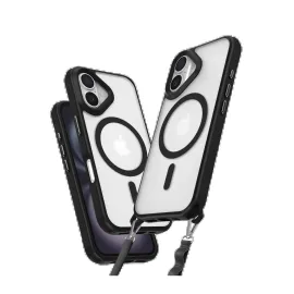 Newface Iphone 16 Plus Kılıf Enka Magsafe Silikon Kılıf - Siyah