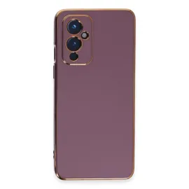 Newface One Plus 9 Kılıf Volet Silikon - Mor