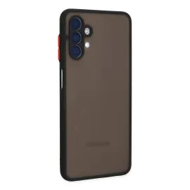 Newface Samsung Galaxy A04S Kılıf Montreal Silikon Kapak - Siyah