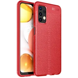 Newface Samsung Galaxy A13 4G Kılıf Auto Focus Kapak - Kırmızı