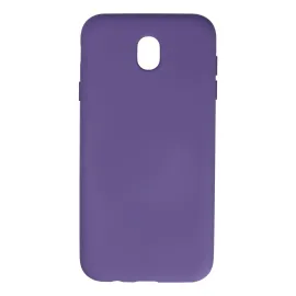 Newface Samsung Galaxy J7 Pro / J730 Kılıf Nano Içi Kadife Silikon - Mor