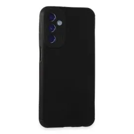 Newface Samsung Galaxy M34 5G Kılıf Loop Deri Silikon - Siyah