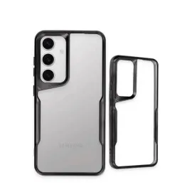 Newface Samsung Galaxy S25 Kılıf Boyi Silikon Kapak - Siyah