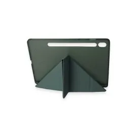 Newface Samsung Galaxy Tab A9 Kılıf Kalemlikli Mars Tablet Kılıfı - Koyu Yeşil