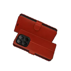 Newface Xiaomi Mi 15T Trend S Plus Kapaklı Kılıf - Kırmızı