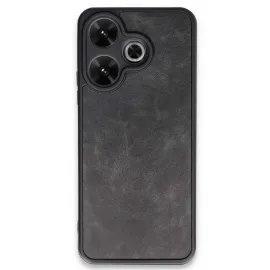 Newface Xiaomi Redmi 13 4G Kılıf Aras Deri Kapak - Siyah