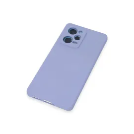 Newface Xiaomi Redmi Note 12 Pro 5G Kılıf Nano Içi Kadife Silikon - Lila