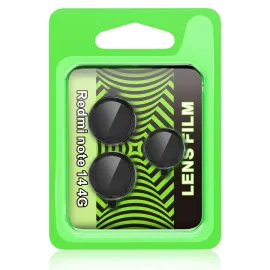 Newface Xiaomi Redmi Note 14 4G Raze Metal Kamera Lens - Siyah