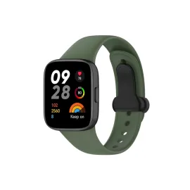 Newface Xiaomi Redmi Watch 3 Origin Silikon Kordon - Koyu Yeşil