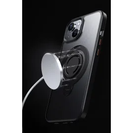 Joko Iphone 15 Avatar 360 Dönen Magsafe Kapak - Siyah