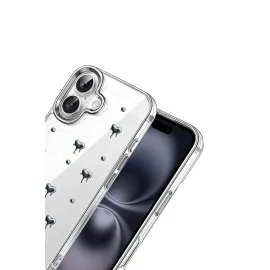 Newface Apple Iphone 16 Fiyonk Desenli Kapak - Desen 1