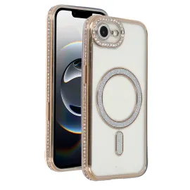 Newface Apple Iphone 16E Joke Simli Magneticsafe Kılıf - Gold