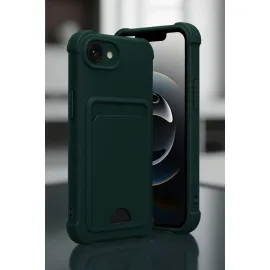 Newface Apple Iphone 16E Kelvin Kartvizitli Silikon - Derin Mor