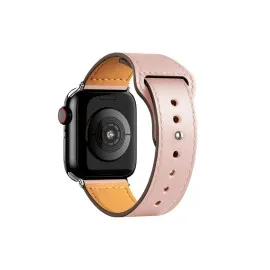 Newface Apple Watch 42Mm Kr415 Luaz Deri Kordon - Pembe
