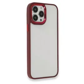 Newface Iphone 13 Pro Max Kılıf Dora Kapak - Kırmızı