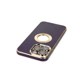 Newface Iphone 13 Pro Max Kılıf Store Silikon - Derin Mor