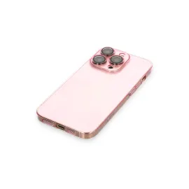 Newface Iphone 14 Pro Kılıf Armada Lensli Kapak - Rose Gold