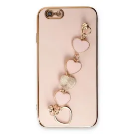 Newface Iphone 6 Kılıf Esila Silikon - Pudra