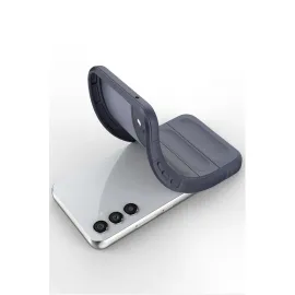 Newface Samsung A56 Kılıf Optimum Silikon - Lacivert