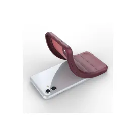 Newface Samsung Galaxy A04E Kılıf Optimum Silikon - Bordo