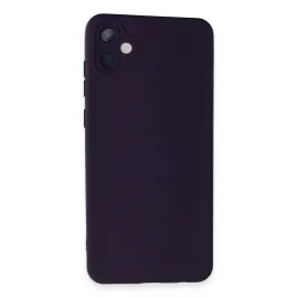 Newface Samsung Galaxy A05 Kılıf Nano Içi Kadife  Silikon - Mor