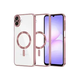 Newface Samsung Galaxy A07 Kross Magneticsafe Kapak - Rose