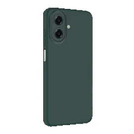 Newface Samsung Galaxy A07 First Silikon - Koyu Yeşil