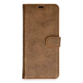 Newface Samsung Galaxy A25 5G Kılıf Trend S Plus Kapaklı Kılıf - Taba